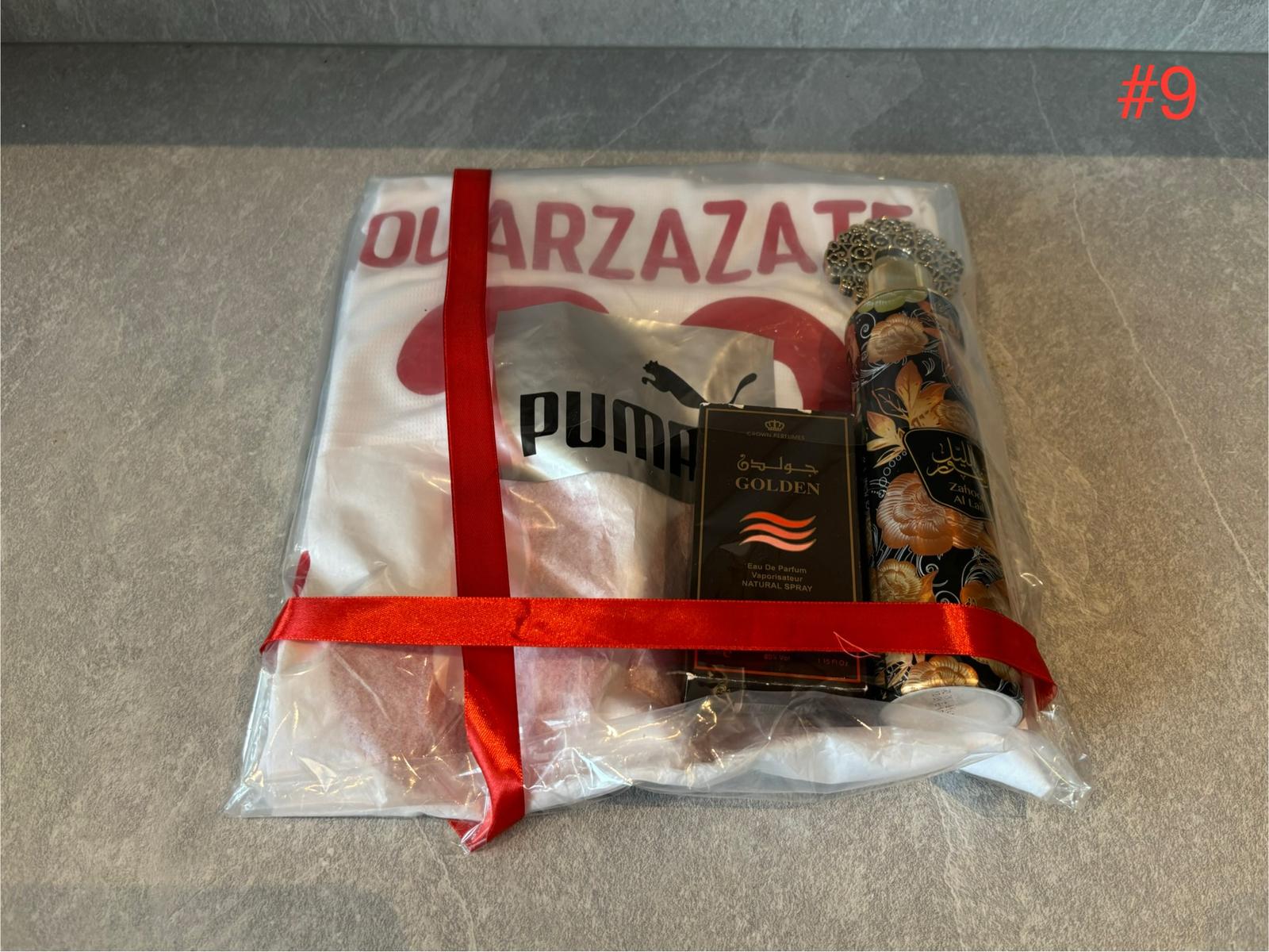 #9 Pakket - Voetbalshirt (Ourzazate), parfum roller en huisparfum